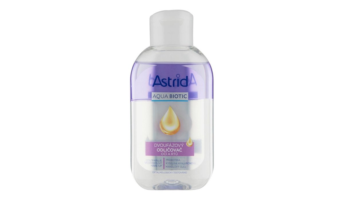 Astrid Gentle Eyes dvoufázový odličovač očí a rtů 125 ml