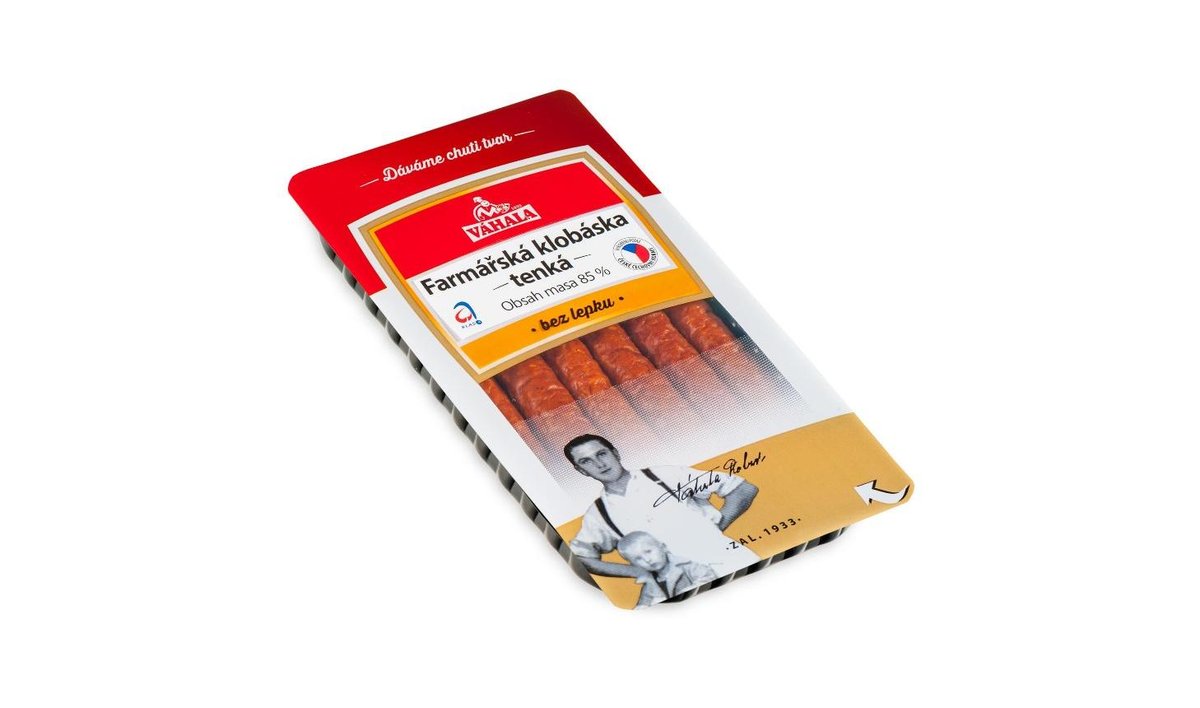 Váhala Farmářská klobáska 210g