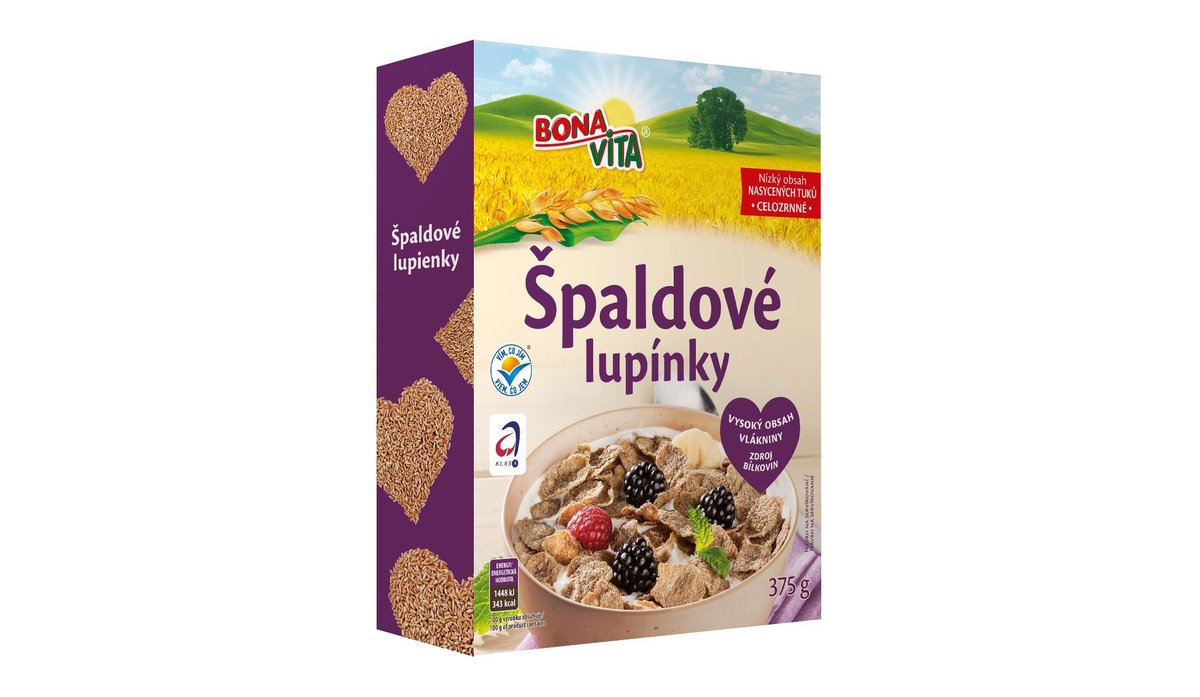 Bona Vita Špaldové lupínky 375 g
