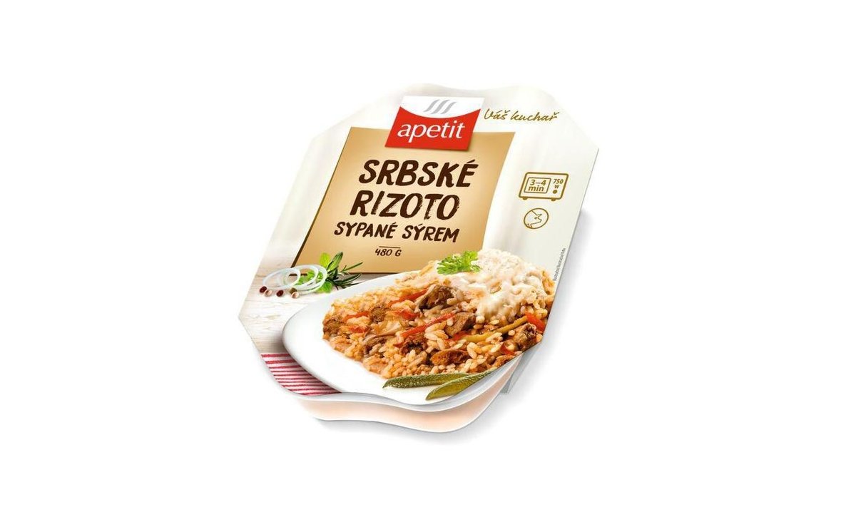Apetit Srbské rizoto sypané sýrem 480 g