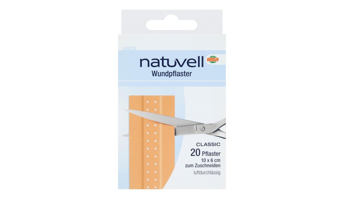 Natuvell Náplast na rány Classic 20 ks