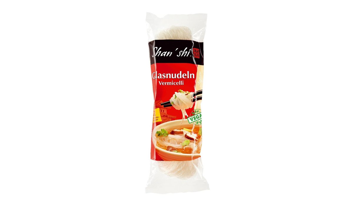 SHAN SHI Skleněné nudle Vermicelli 100g