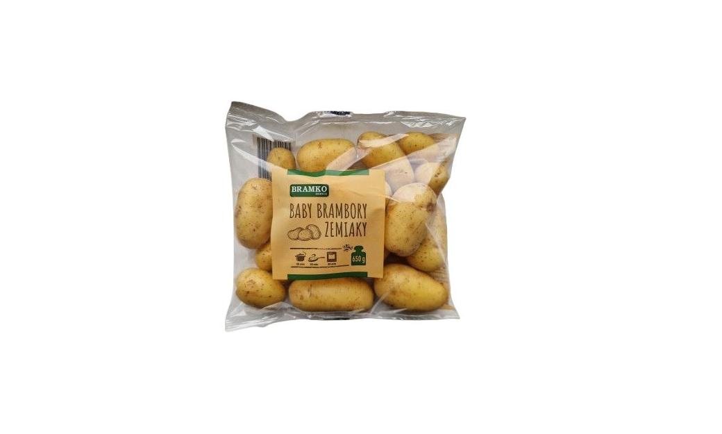 Brambory baby konzumní pozdní žluté A balené 650 g