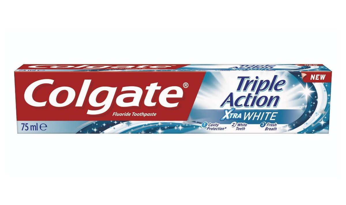 Colgate Zubní pasta triple action white 75 ml