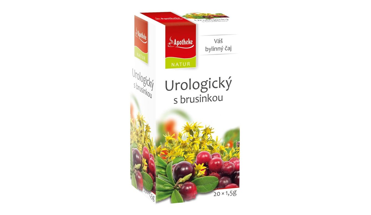 Apotheke Natur Urologický čaj s brusinkou 20 x 1,5 g