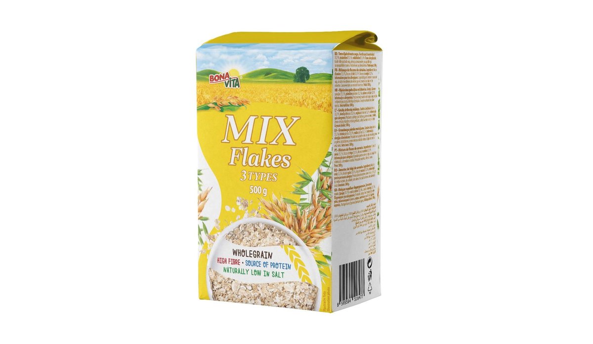 Bonavita MIX vločky 3 druhy 500g