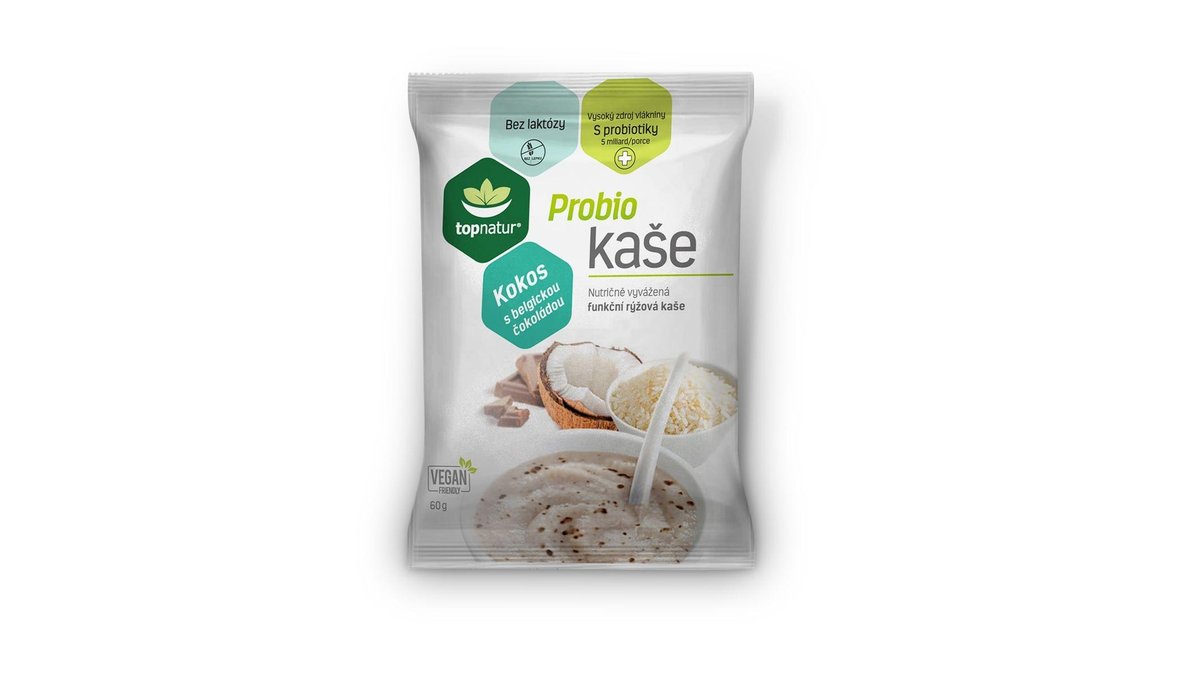 PROBIO KAŠE RÝŽ.  KOKOS S BEL.ČOKOL.60G