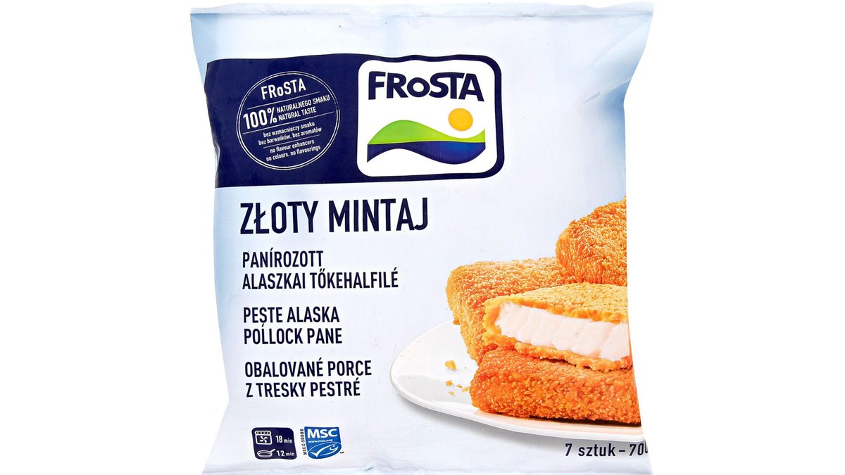 Frosta Obalované rybí porce z tresky 700 g