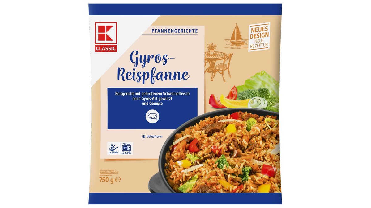 K-Classic Gyros s rýží mix 750 g