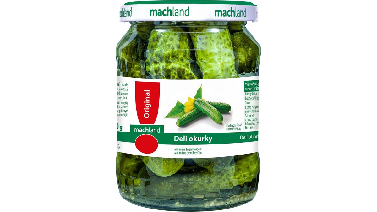 Machland Okurky Deli 670/360g