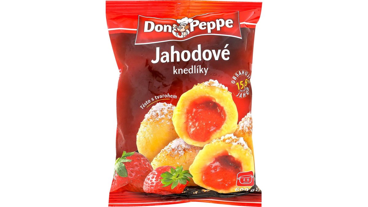 Don Peppe Jahodové knedlíky 600 g