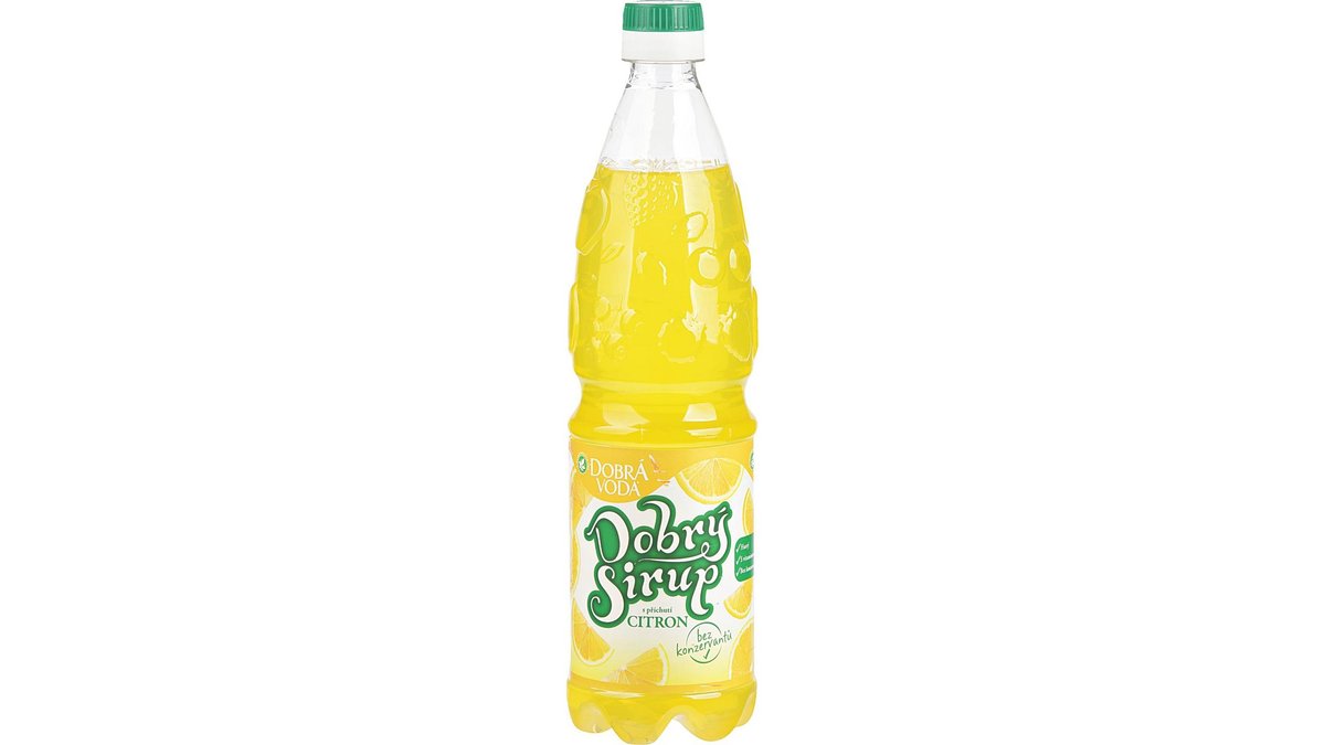 Dobrý sirup s příchutí citronu 0,7 l