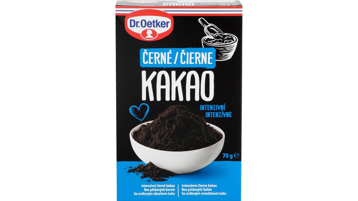 Dr. Oetker Kakao černé 70 g