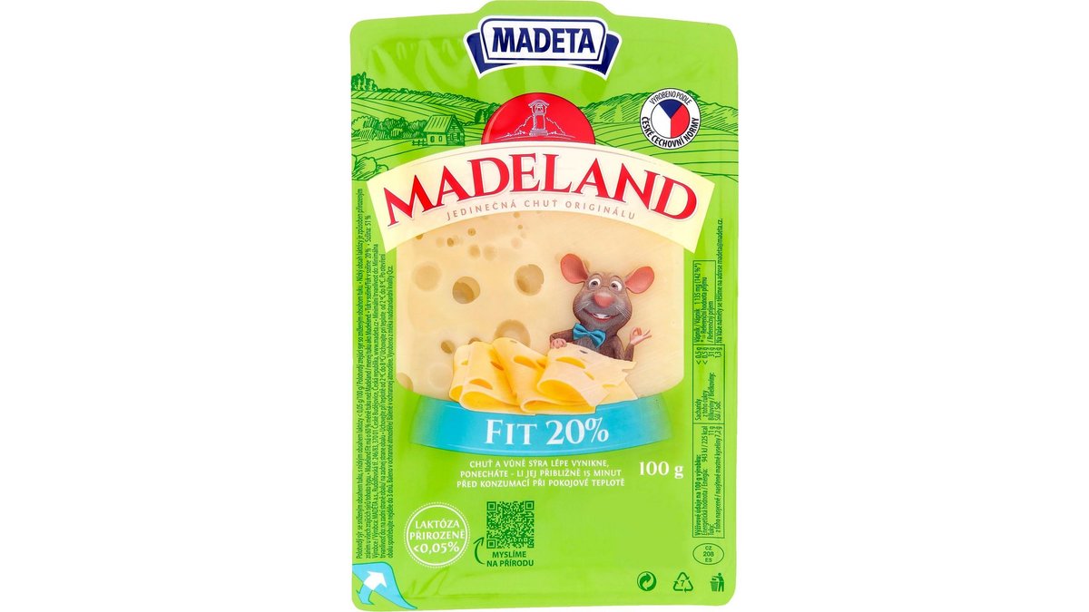 Madeland Fit Sýr 100 g