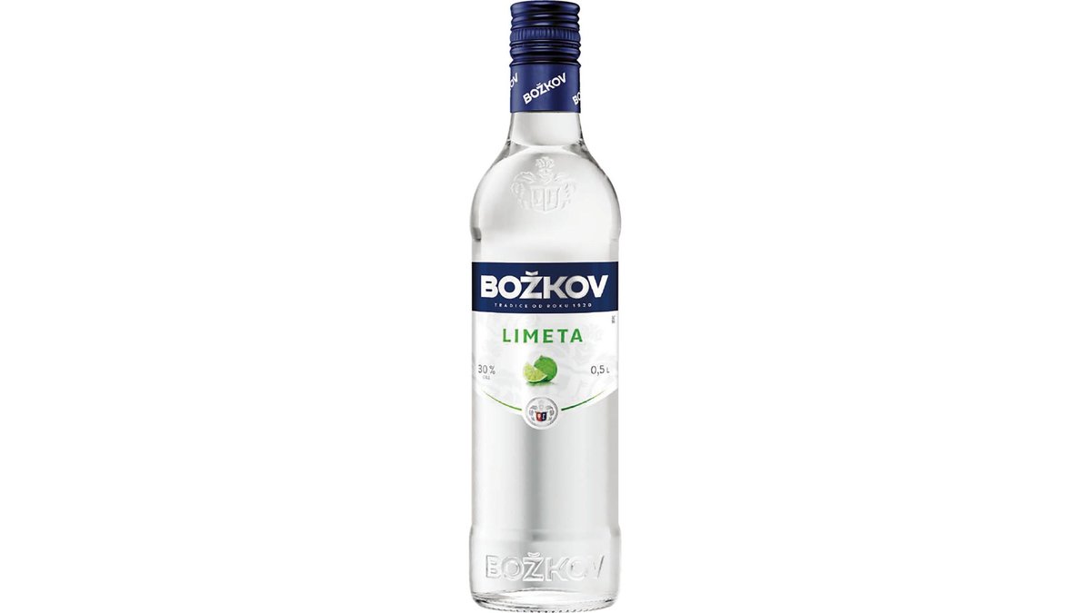 Božkov Lihovina příchuť limeta 0,5 l