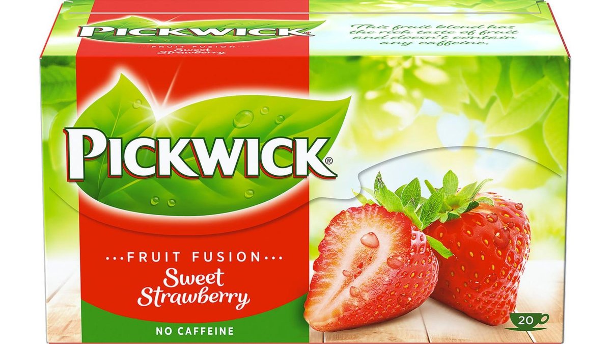 Pickwick Ovocný čaj sweet strawberry 20 x 2 g