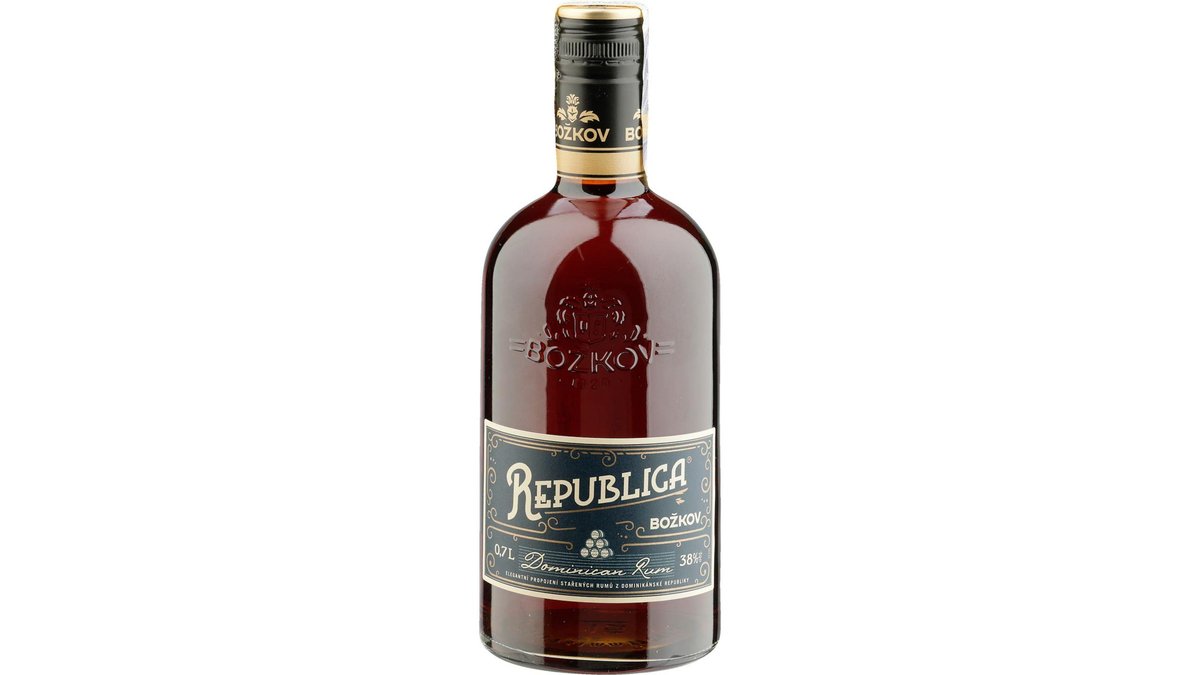 Božkov Republica Rum 38% Solera Sistema 0,7 l
