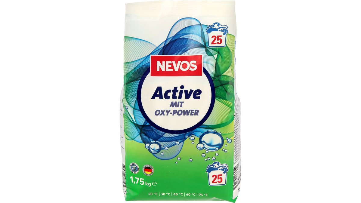 Nevos Activ Washing Powder, 1.75kg 25 doses