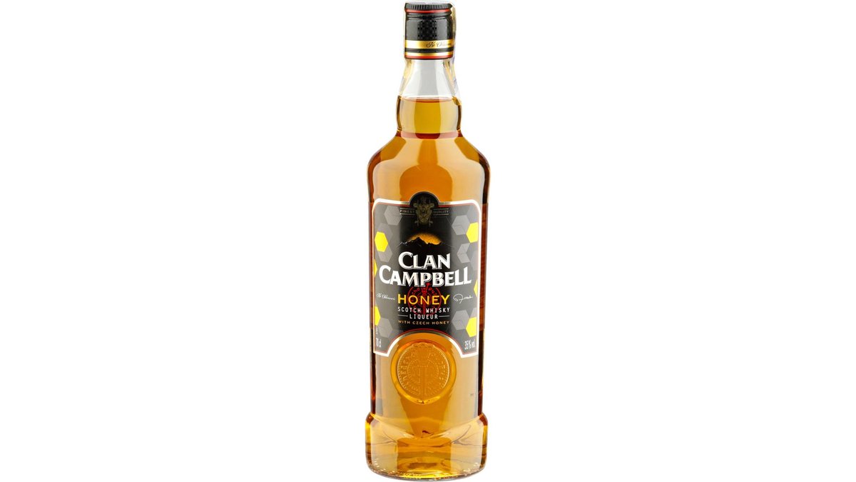 Clan Campbell Likér Honey 35% 0,7 l