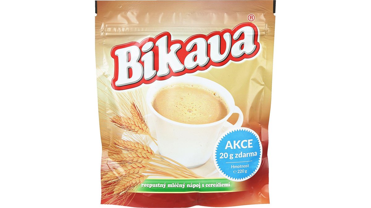 BIKAVA Rozpustný nápoj s cereáliemi 150 g