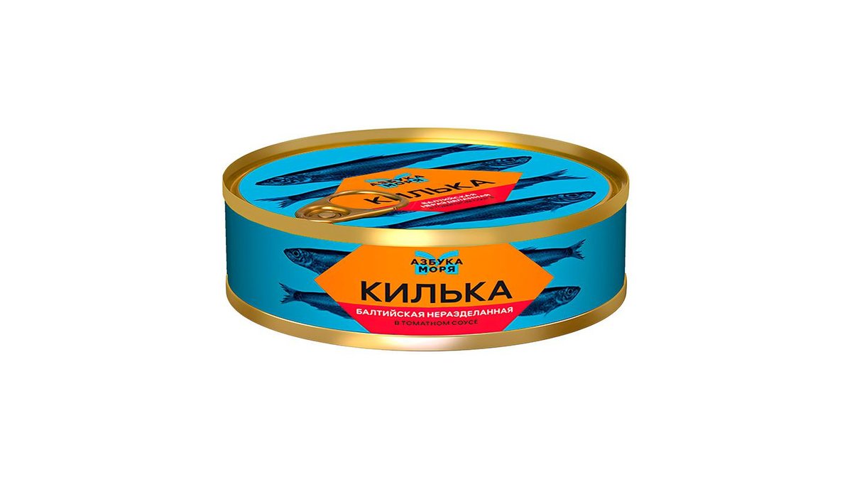 Килька балтийская в томатном соусе Азбука моря 240 г