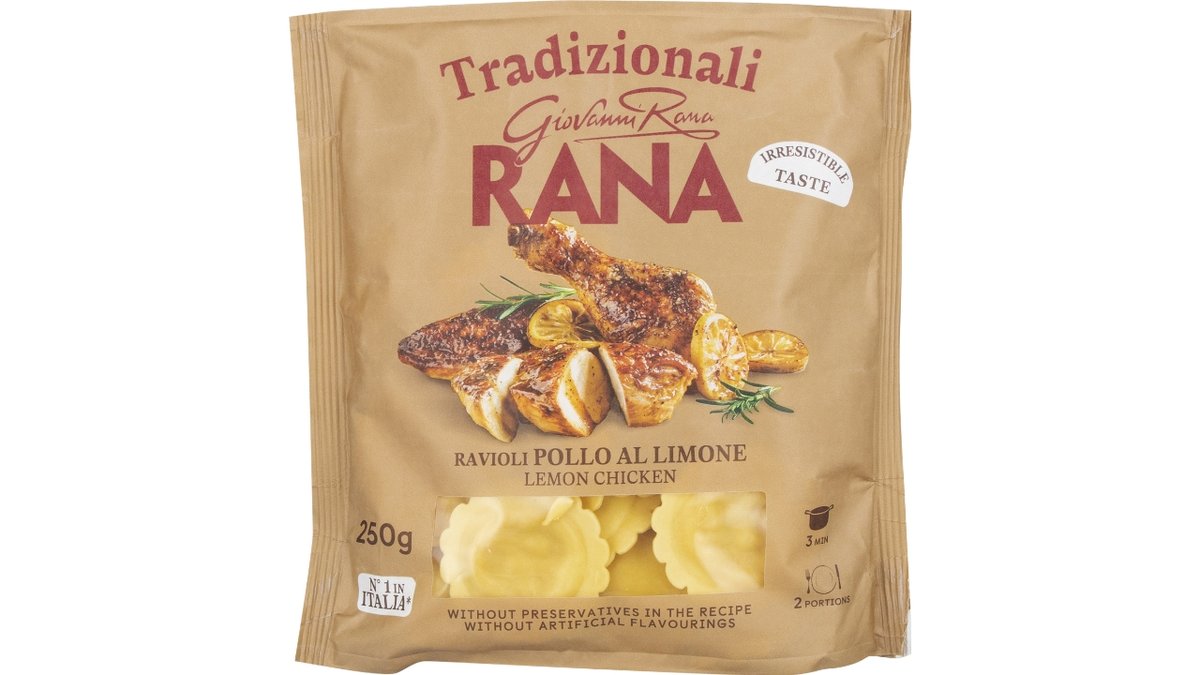 Ravioli pollo al limemone 250 g 250 g