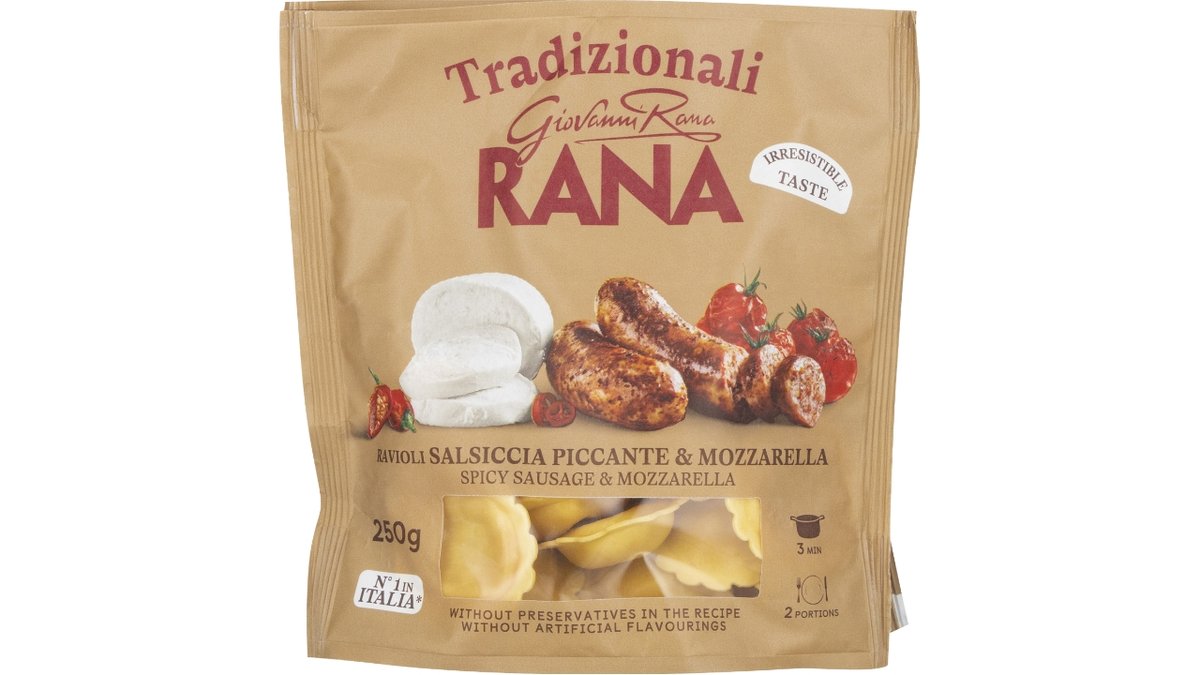 Ravioli Salsiccia Mozza 250 G