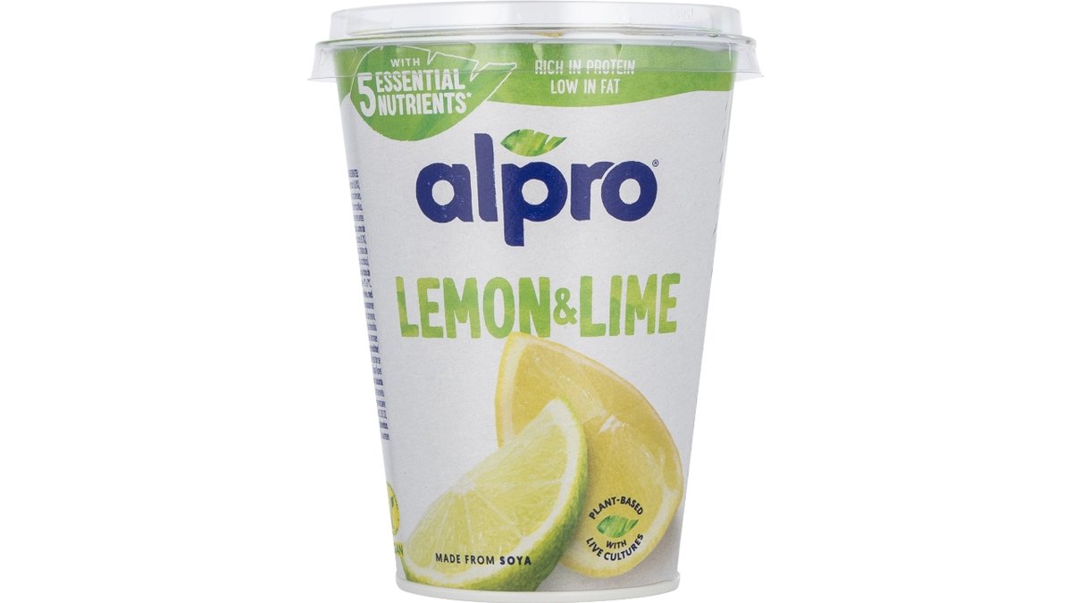 Alpro soya yog lemon lime 400 g