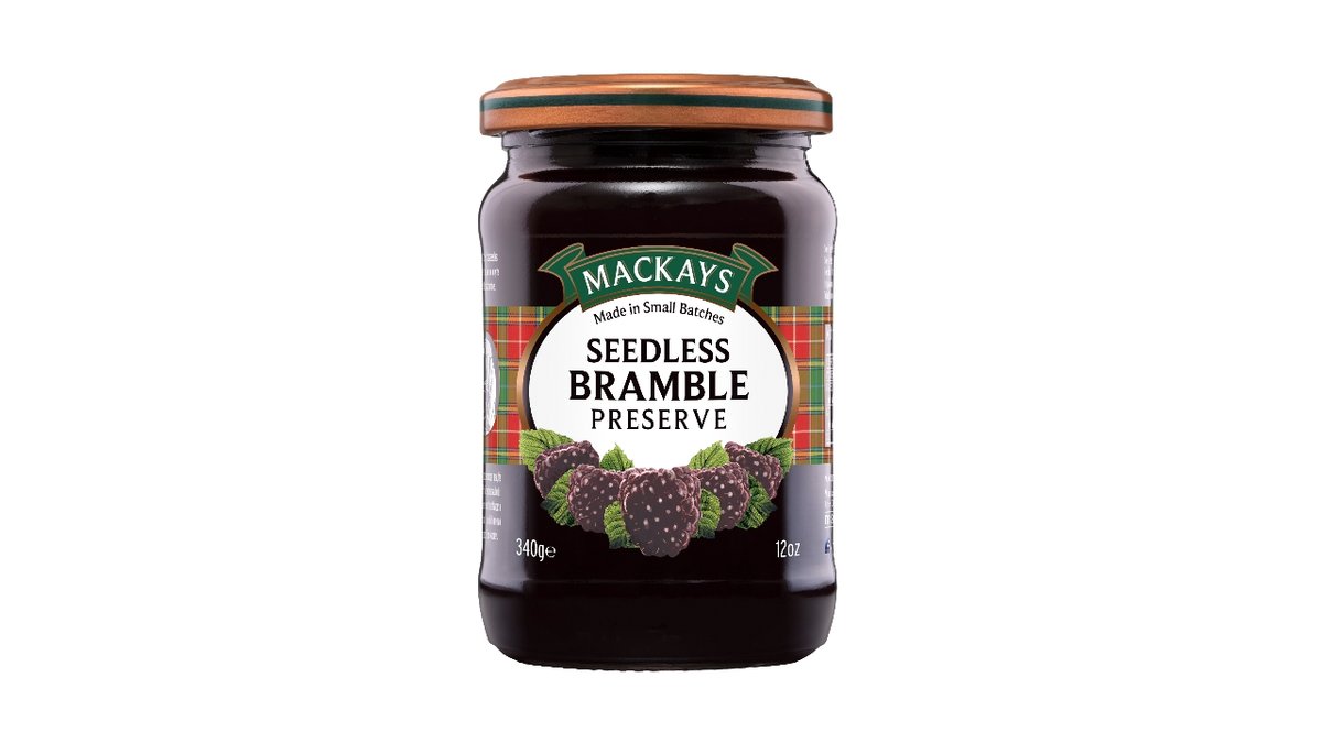 MACKAYS BROMBÆR MARMELADE 340G 340 g