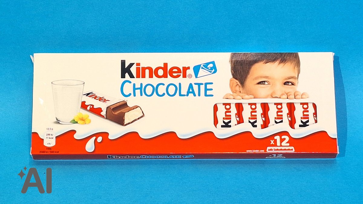Kinder Chocolate Milk T12 150G - Menu Item