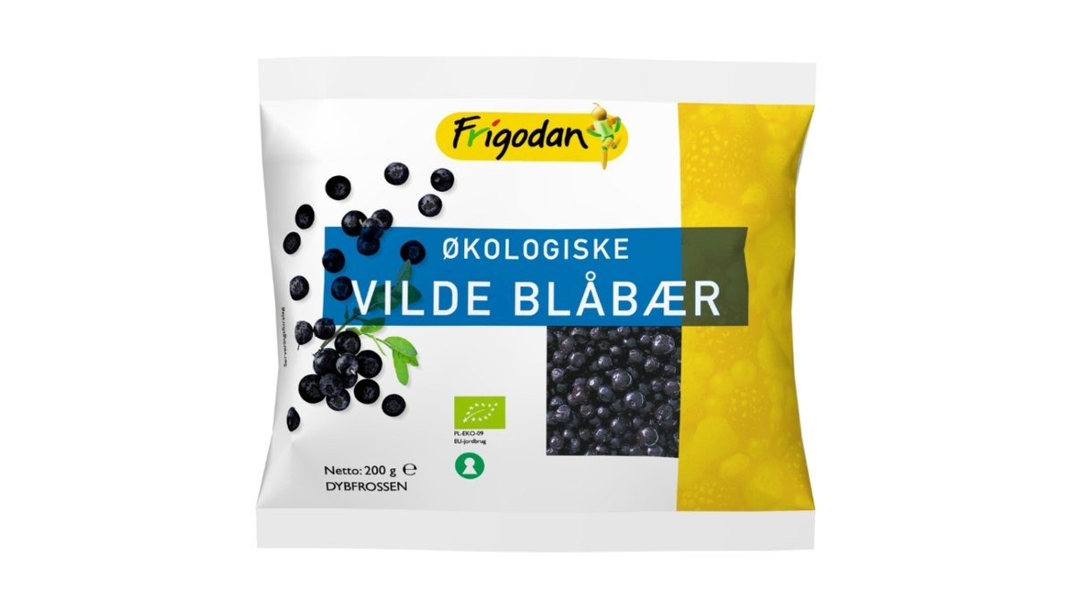 Frigodan Vilde Blåbær 200G Øko