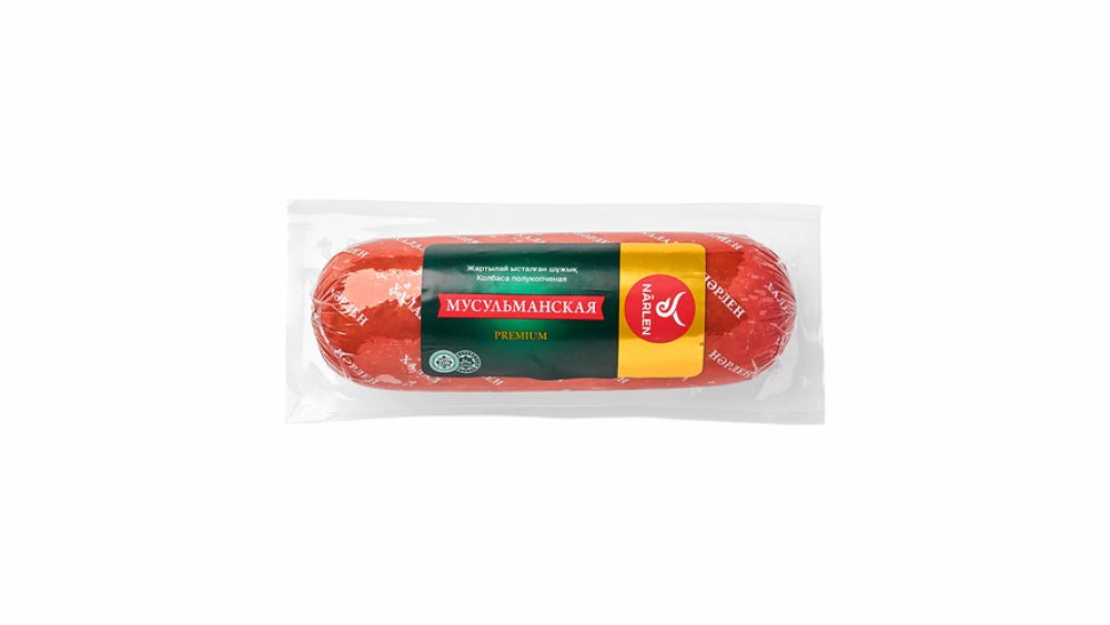 Колбаса НӘРЛЕН Мусульманская п/к в/с 350г
