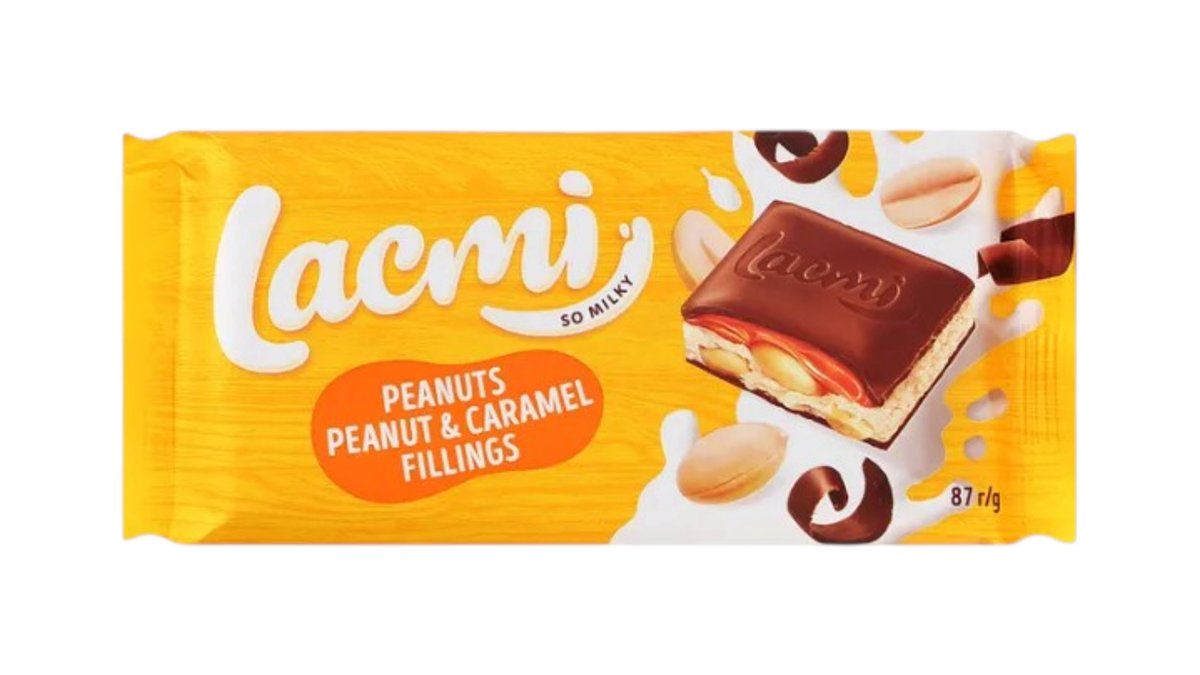 Roshen Lacmi Süd Araxis Karamel Plitka 87 qr.