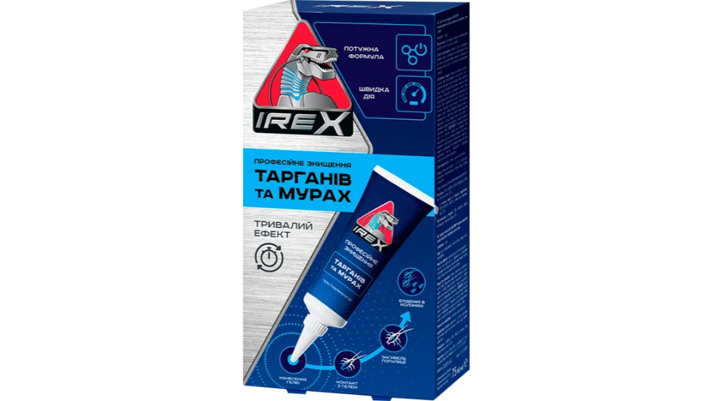 Irex Tarakan Üçün Gel Tübik 75 ml