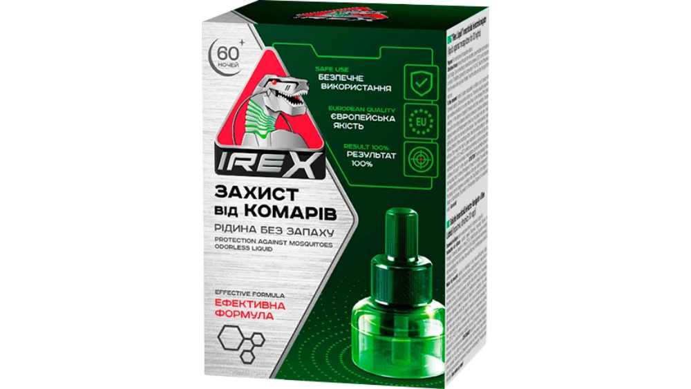 Irex Ağcaqanad Üçün Məhlul 60 gecə