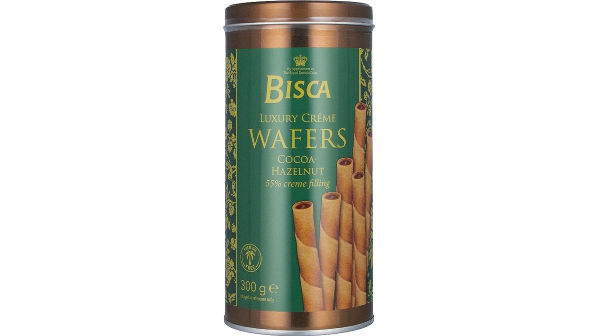 Bisca wafers choco/hazel 300 g 300 g