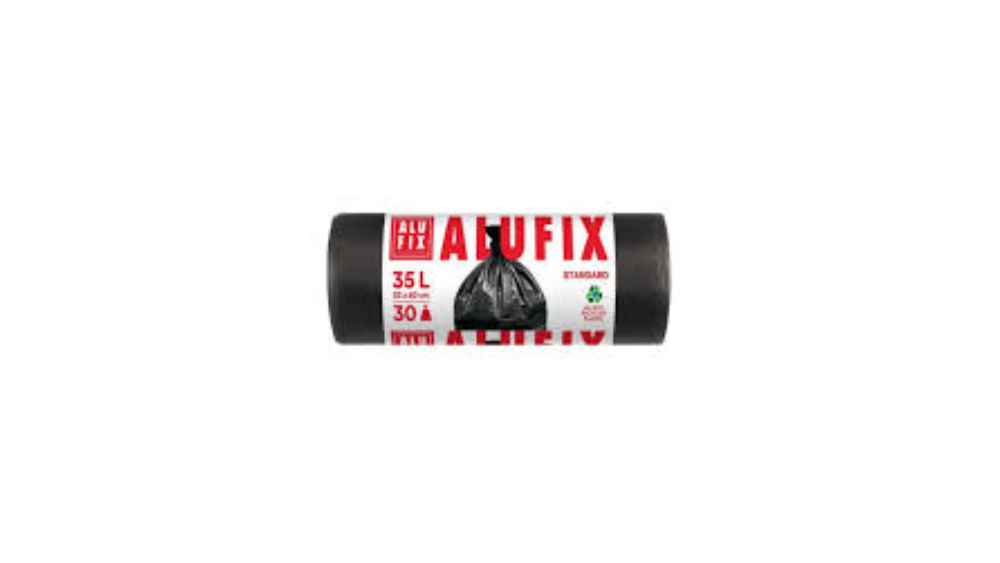 Alufix Qara HDPE Zibil Torbası 60l (20əd.)