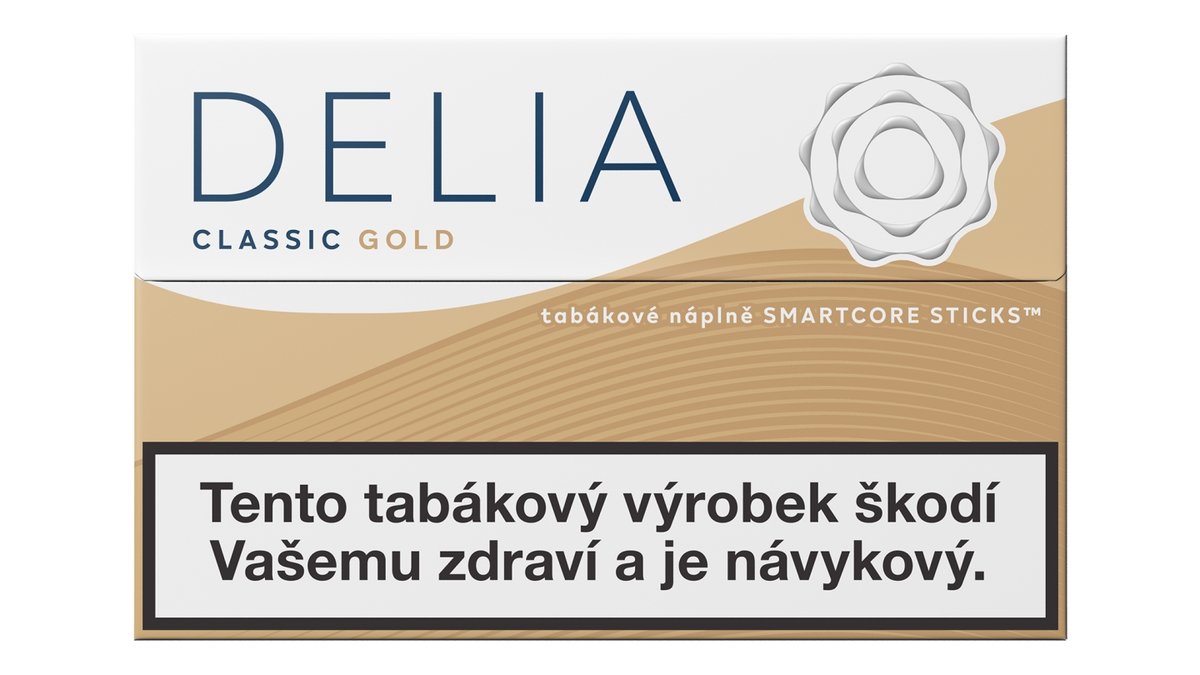 Delia Classic Gold tabákové náplně