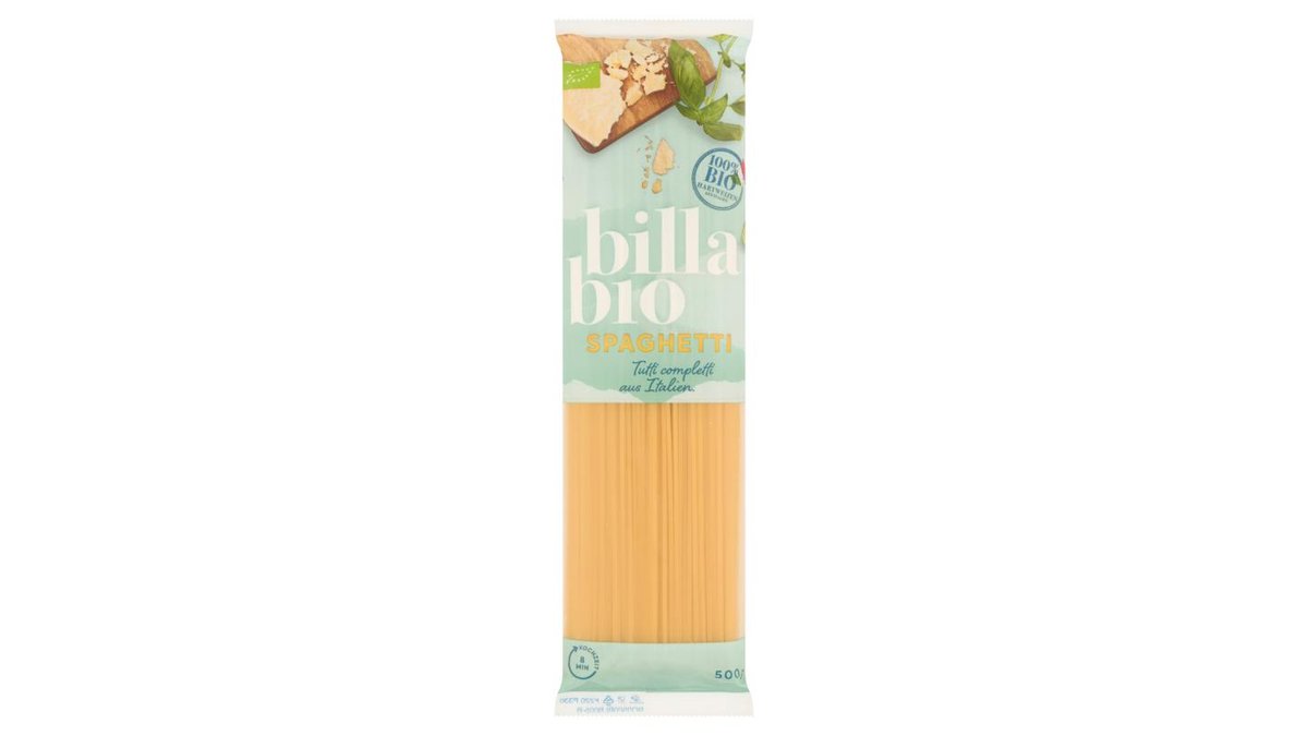 BILLA Bio spaghetti 500g