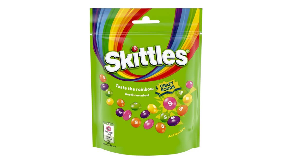 Skittles crazy sours