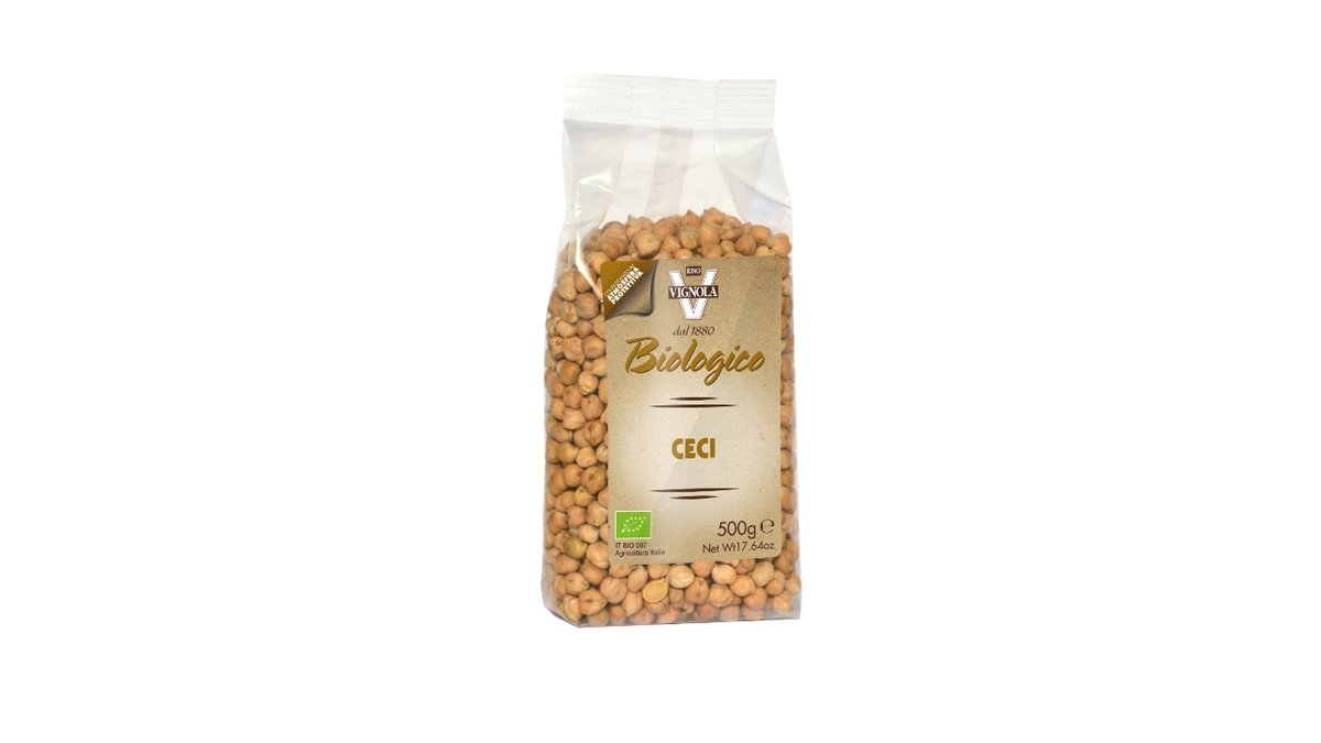 RISO VIGNOLA KIKÆRTER ØKO 500 g