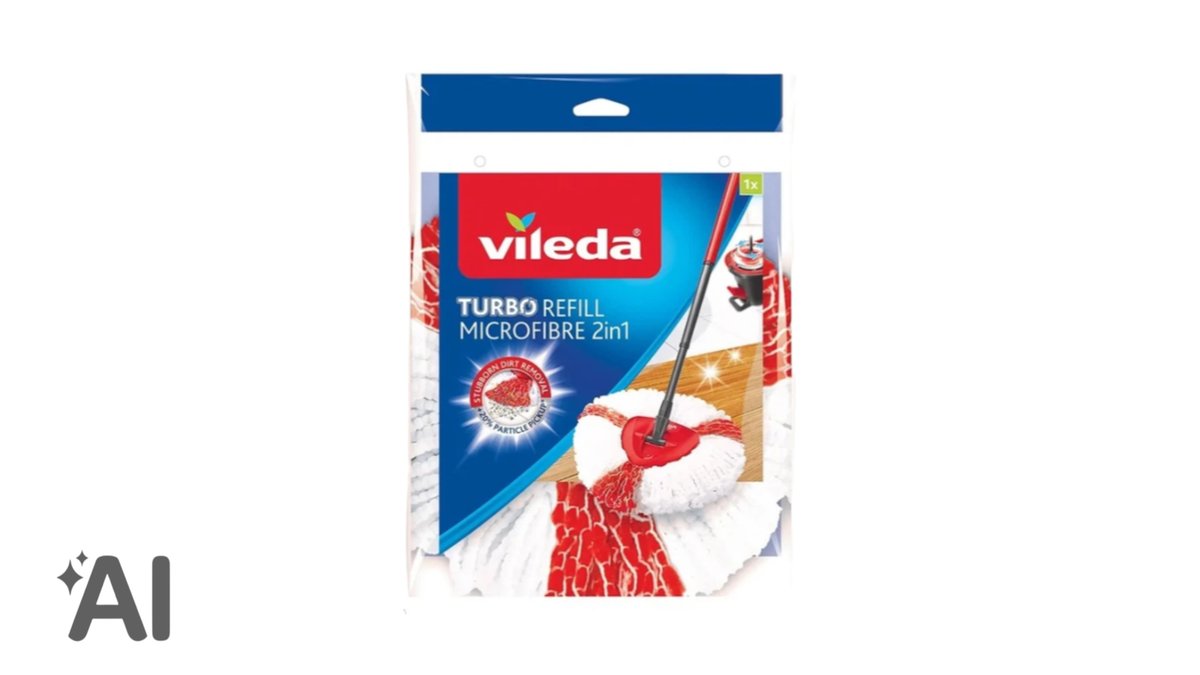 Vileda Turbo Mikrofiber Döşəmə Bezi 2in1