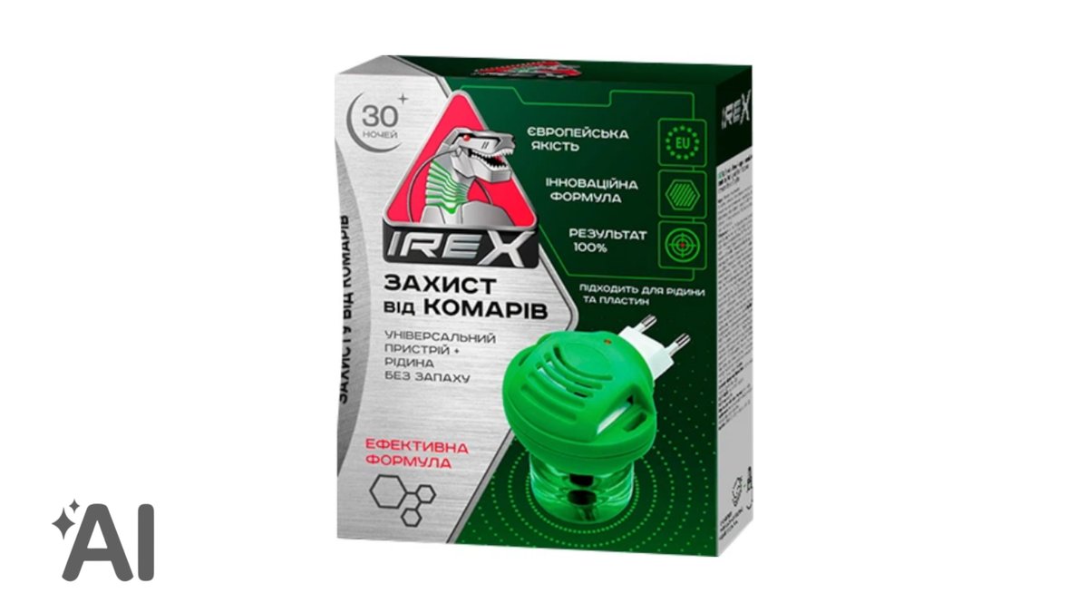 Irex Ağcaqanad Üçün Cihaz və Məhlul 30 gecə