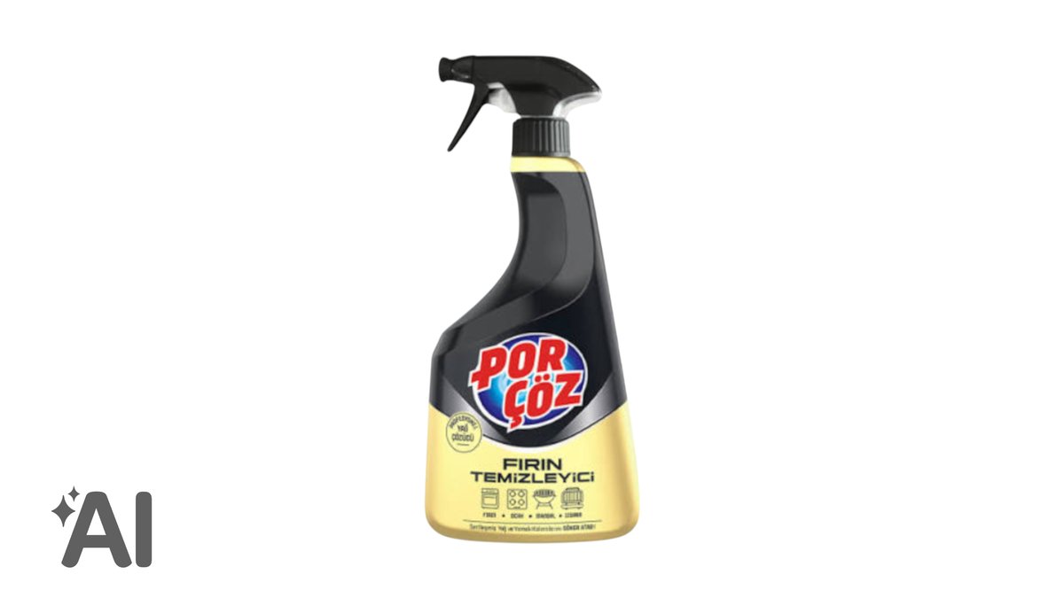 Porcoz Fırın Təmizləyici Sprey 750 ml