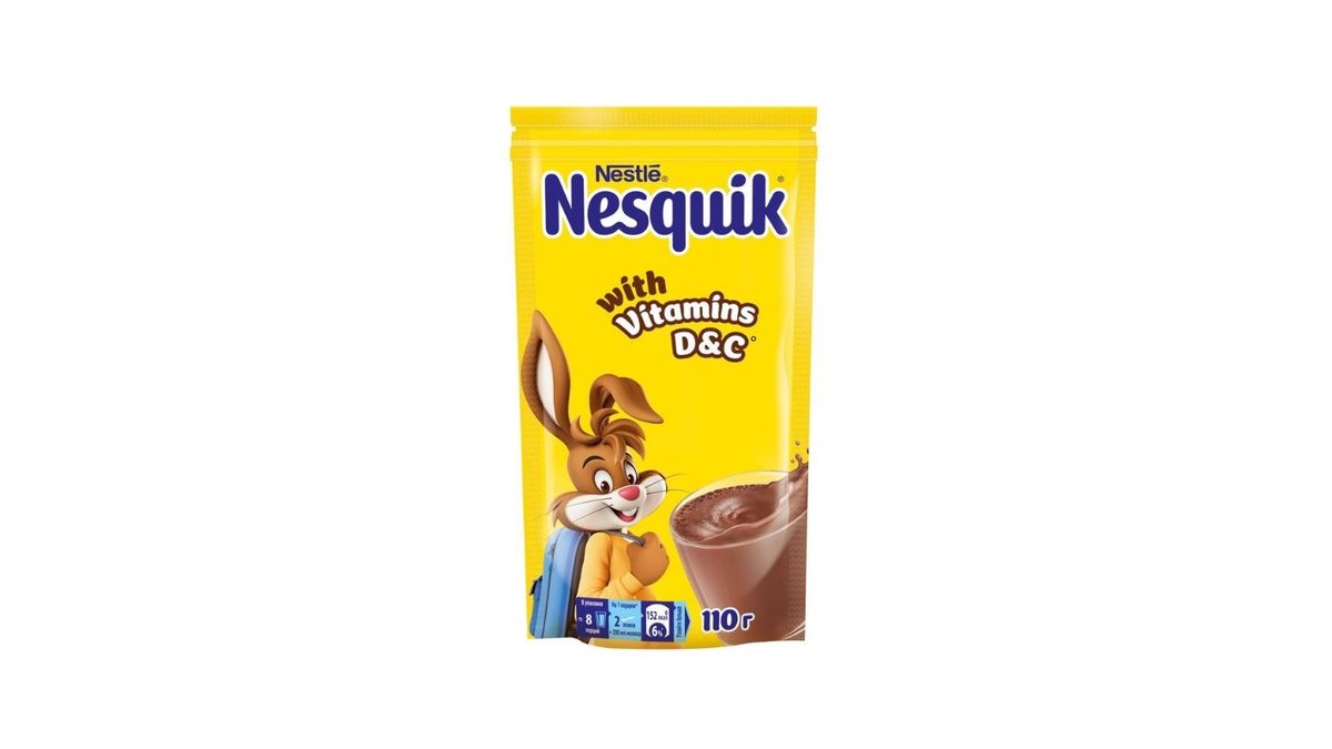 Какао Nestle Nesquik обогащенный 110 г