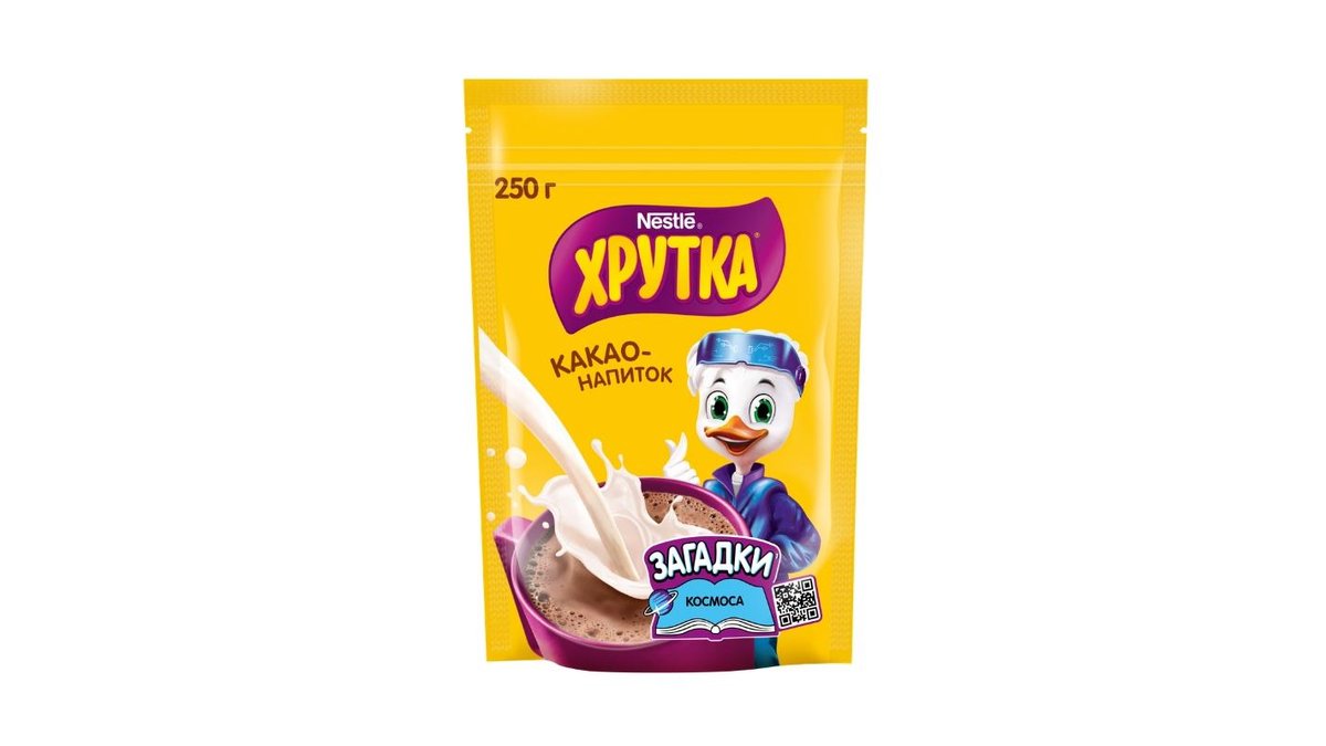 Хрутка, какао nestle 250 гр., хрутка обогащенный, шт.