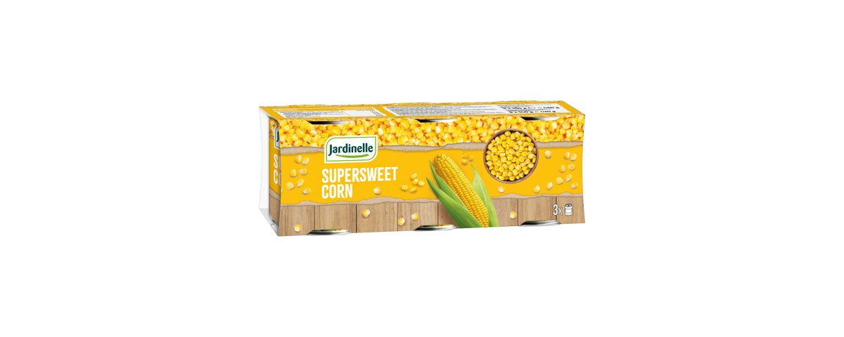 Kukuřice super sladká Jardinelle 3x150g pp 3x140g