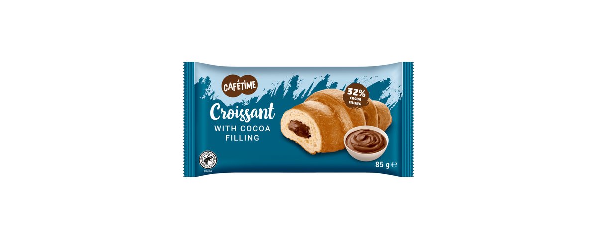 Croissant CaféTime s kakaovou náplní