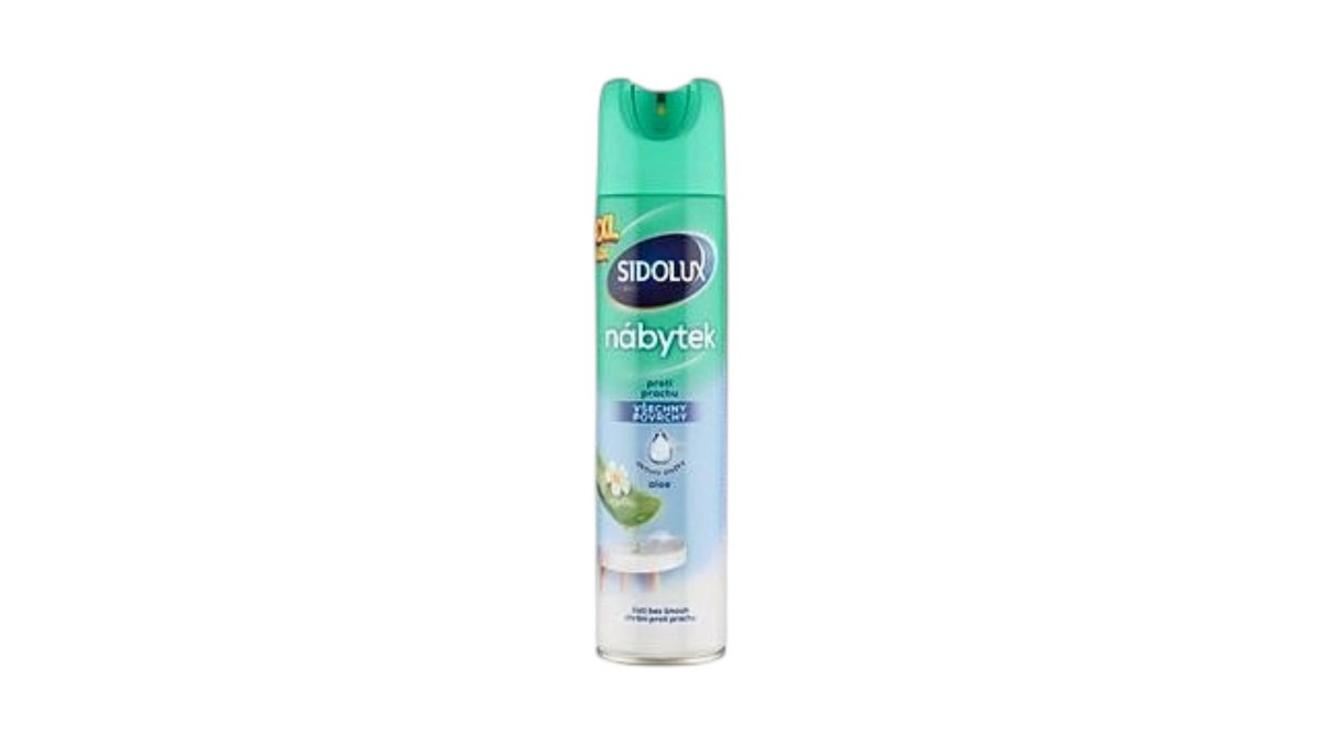 Sprej na nábytek Sidolux Aloe, proti prachu
