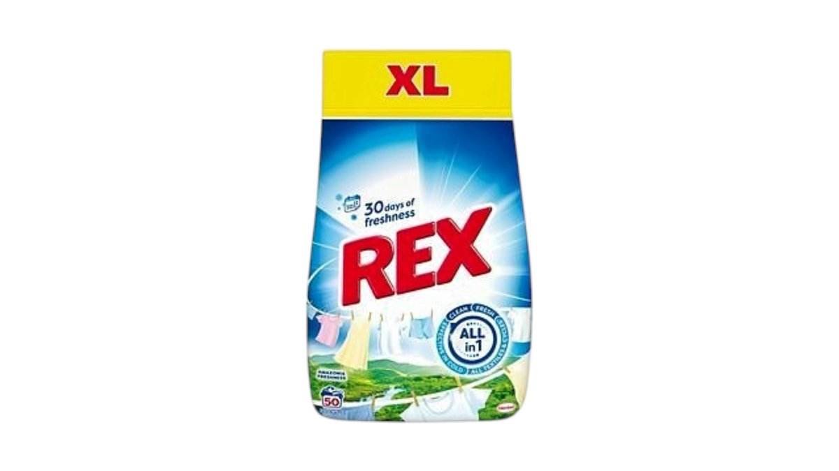Prášek na praní Rex 50 praní Amazonia Freshness